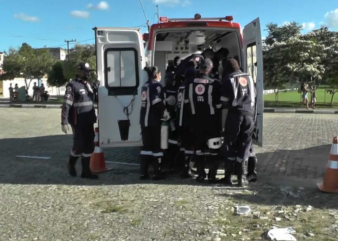 Camacã: SAMU Camacã realiza simulado de acidentes com múltiplas vítimas
